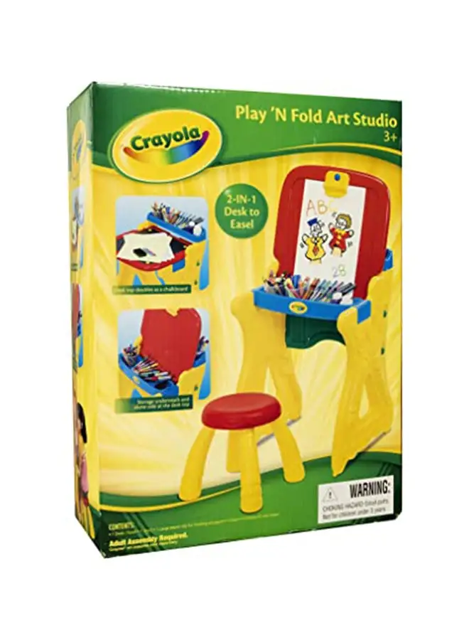 Crayola Play N Fold Art Studio 39.37 x 38.1 x 74.93cm