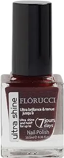 Florucci Ultra Shine 7 Days Nail Polish M-001-7 Red 12ml