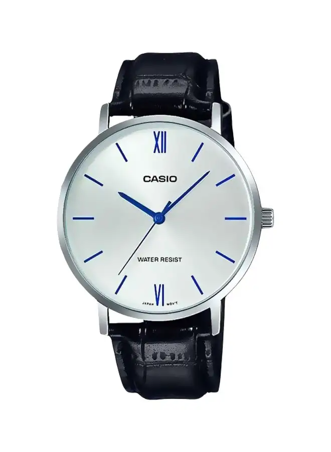 CASIO Men's Enticer Analog Watch MTP-VT01L-7B1UDF - 40 mm - Black