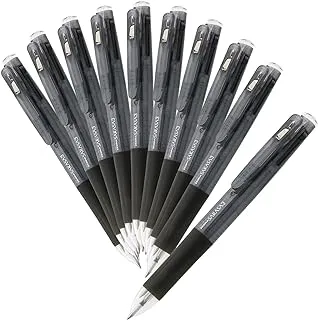قلم حبر جاف زيبرا B-J3J2-BK 3 ألوان ساراسا 3 0.5 ملم أسود 10 أقلام