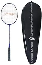 Li-Ning SS 9 G5 Badminton Racket, Blue/Bronze