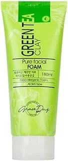 Grace Day Green Tea Clay Fresh Facial Foam 180ml