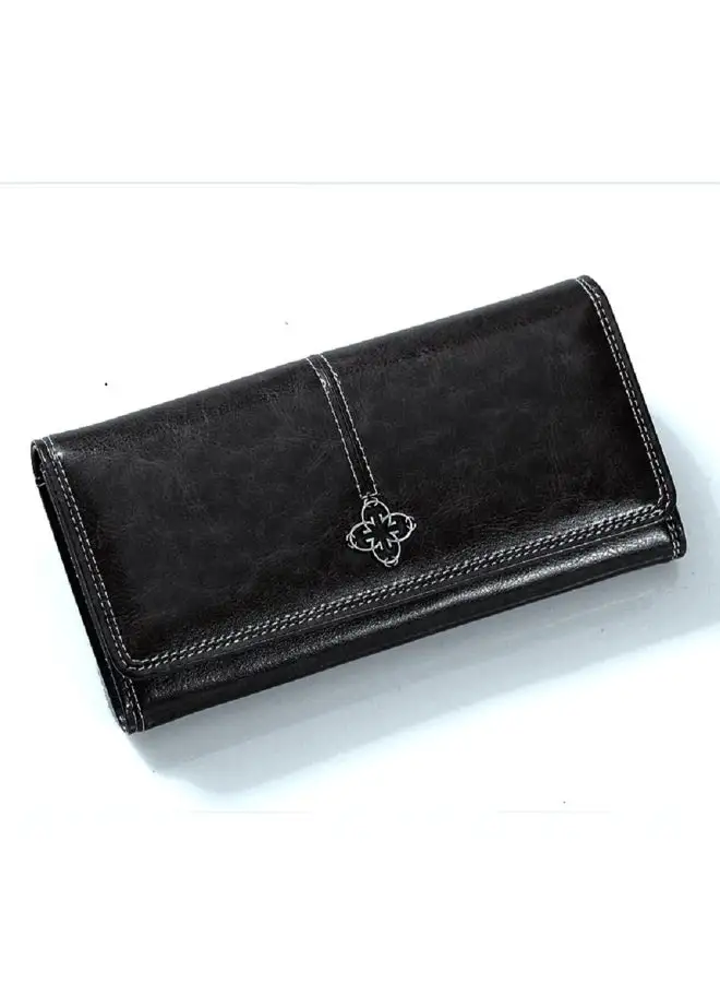 Generic Stylish Comfortable Mini Wallet Black