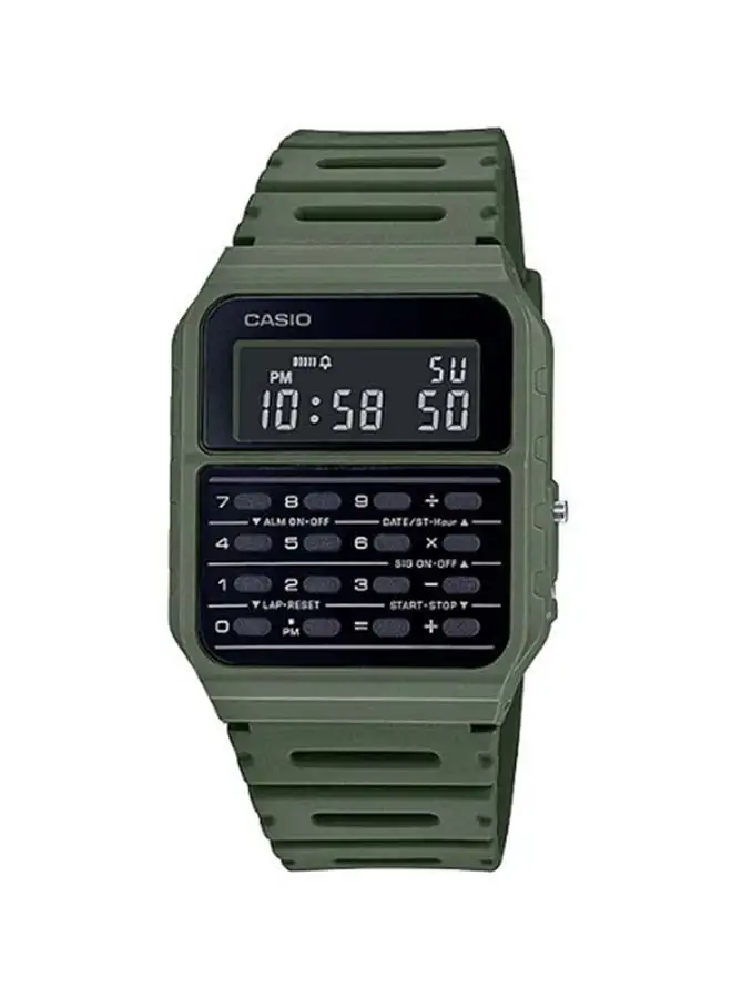CASIO Resin Digital Watch CA-53WF-3BDF - 33 mm - Green