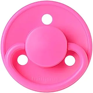 Mininor - Round Pacifier Latex 6M - Bubblegum