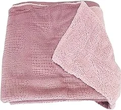 بطانية فرو ناعم مقاس كينغ (200×220 سم)، بطانية فرو ناعمة وخفيفة، مناسبة للأوقات الباردة