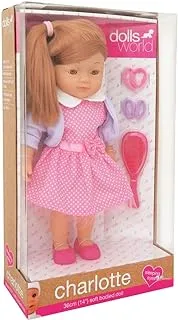 36CM (14 inch) SOFT BODIED GIRL DOLL WITH HAIR
