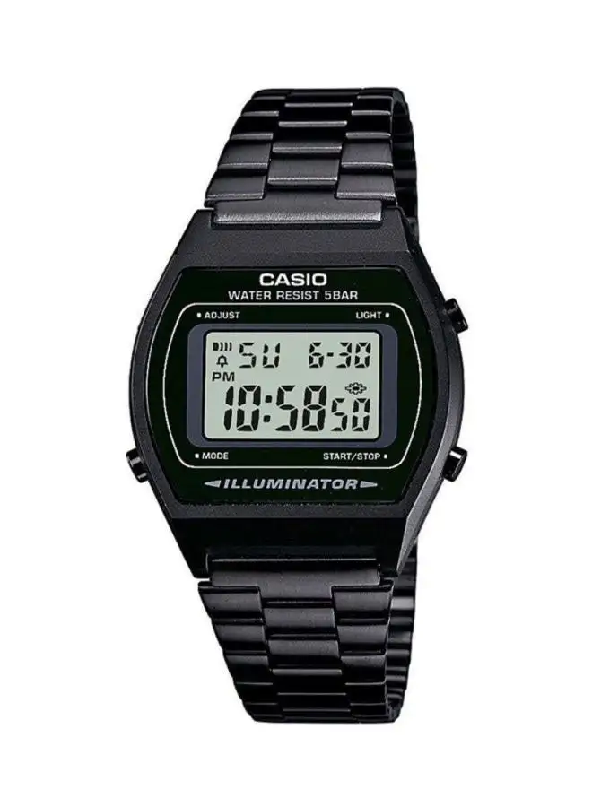 كاسيو ساعة يد رقمية من الستانلس ستيل طراز B640WB-1ADF للرجال