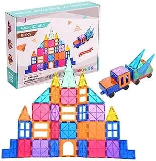 Hibobi Magnetic Building Block Toy Set for Kids 120-Pieces