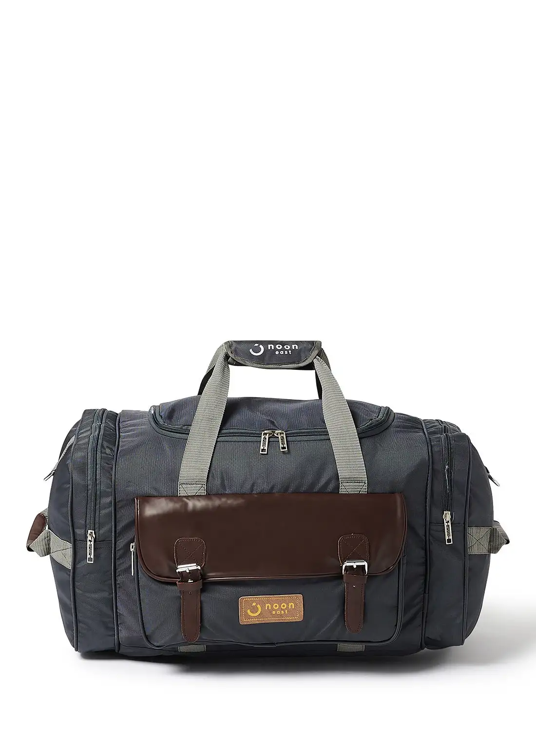 Noon East Lightweight Waterproof Polyester Multipurpose Luggage Duffle Bag/Gym Bag 20 Inch Grey