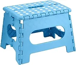 SKY-TOUCH Folding Step Stool for Kids, Collapsible Foot Stools 9 Inch Height, Foldable Plastic Stool for Kitchen, Bathroom, Garden, Indoor, Stool Lightweight Outdoor