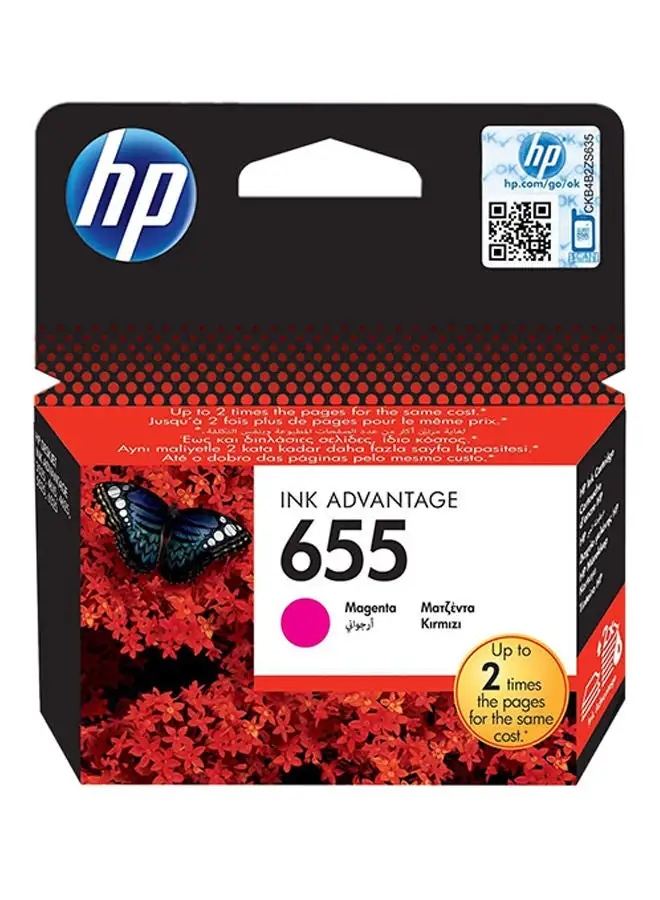 HP Ink Advantage Cartridge Pink