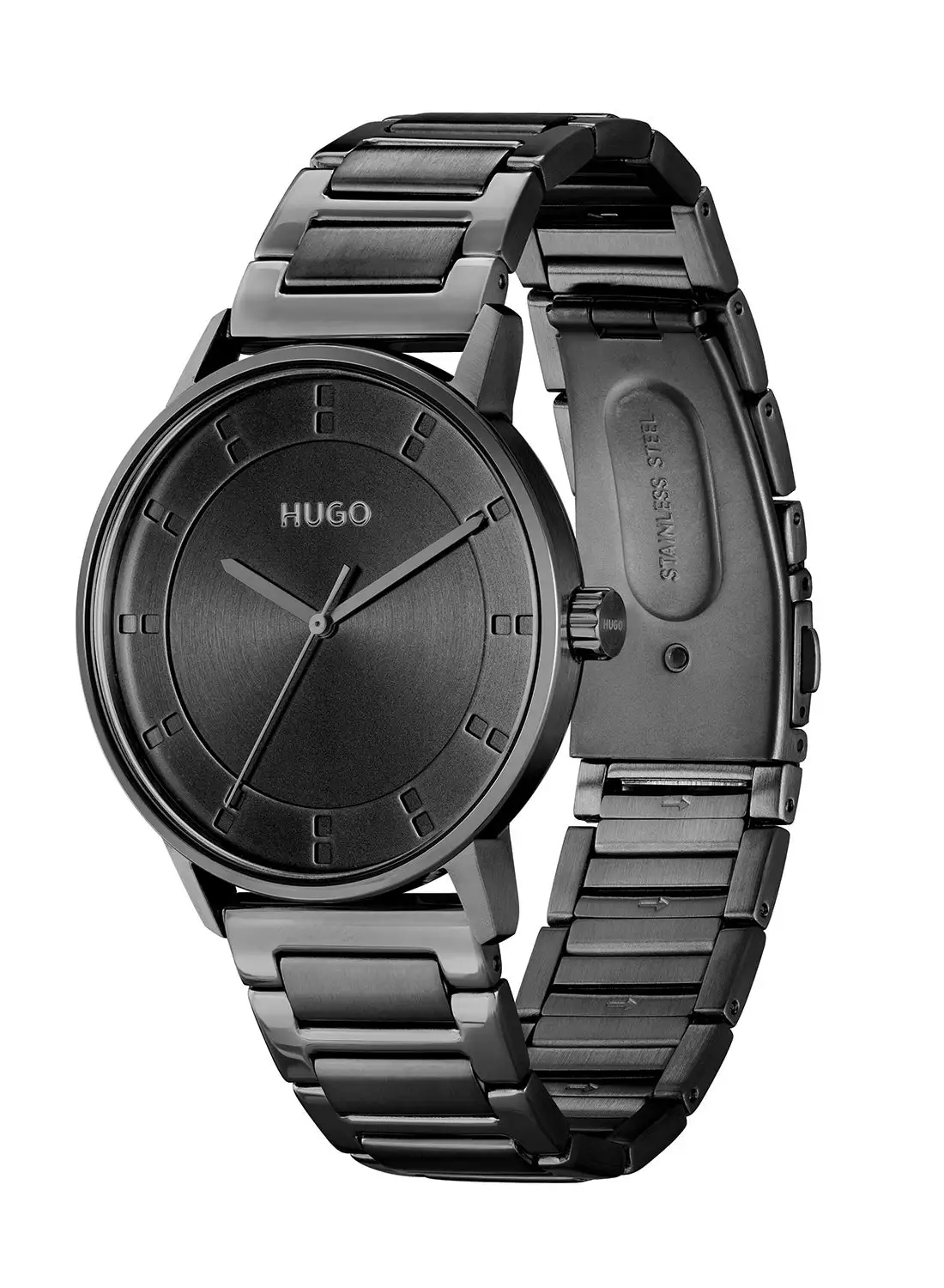 HUGO BOSS Men's Analog Round Shape Stainless Steel Wrist Watch 1530272 - 42 Mm