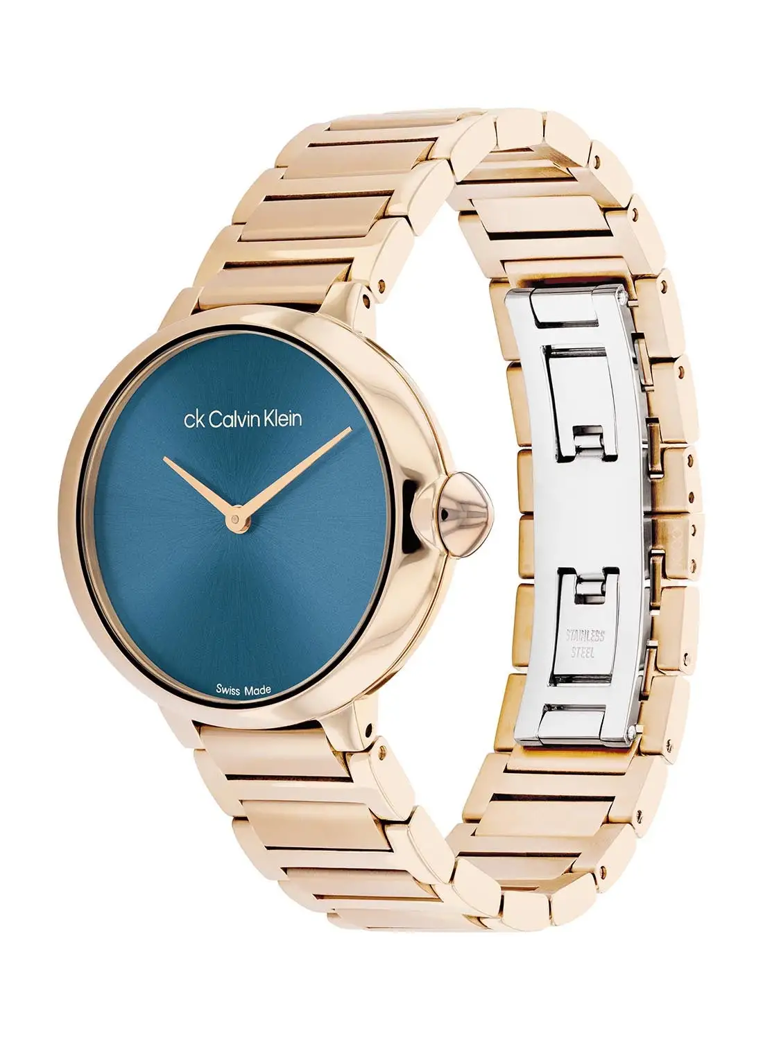 CALVIN KLEIN Women's Analog Round Shape Stainless Steel Wrist Watch 25000048 - 36.5 Mm
