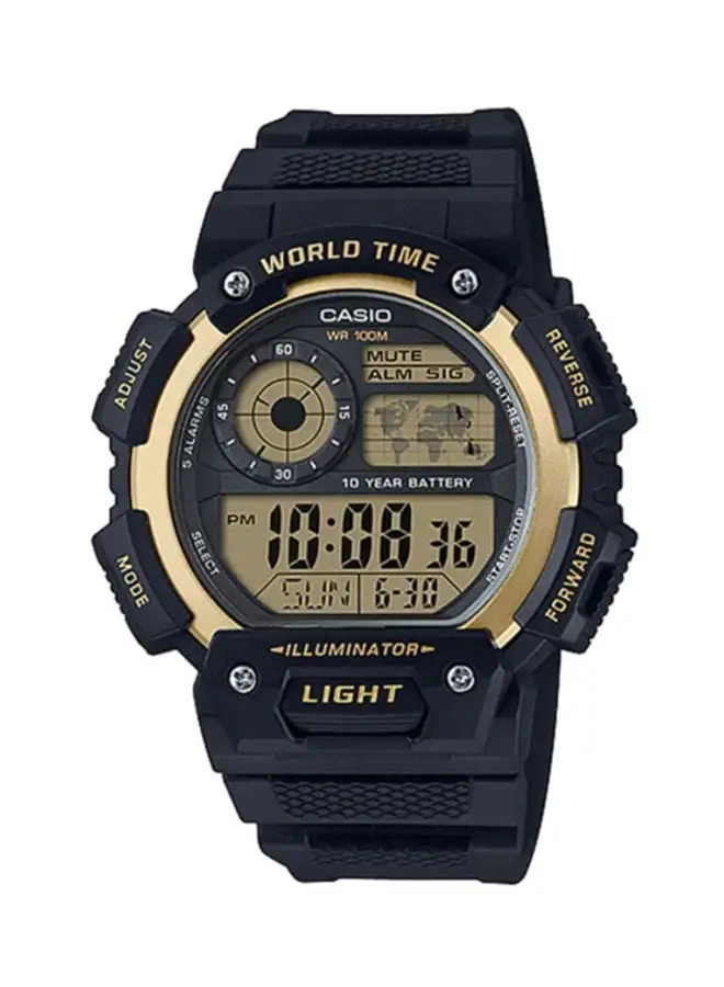 CASIO Men's Sport Digital Watch AE-1400WH-9AVDF - 51 mm - Black