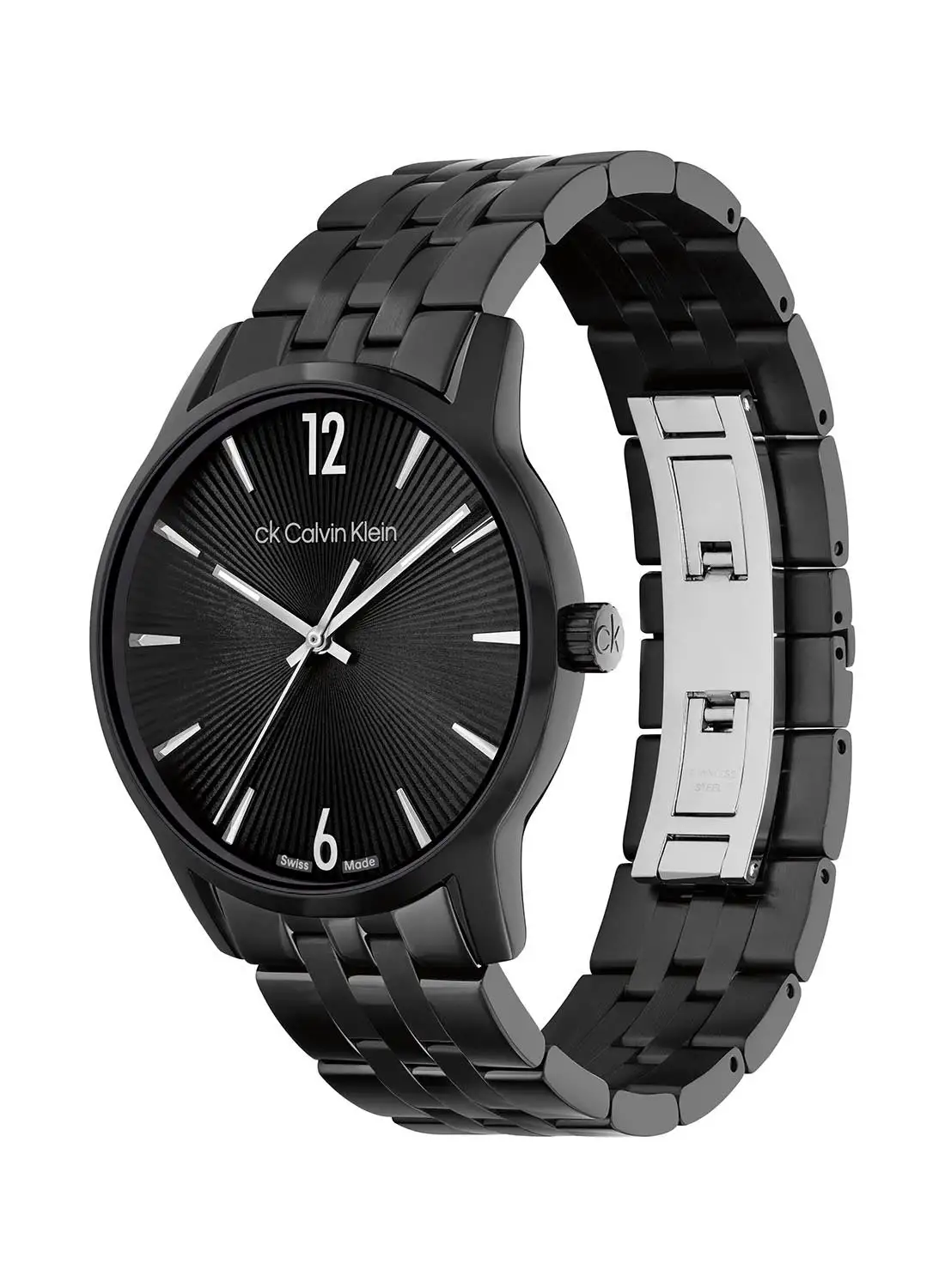 CALVIN KLEIN Men's Analog Round Shape Stainless Steel Wrist Watch 25000053 - 40 Mm