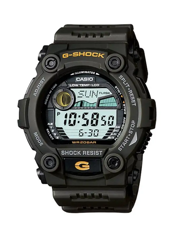 G-SHOCK Men's Digital Round Water Resistance Wrist Watch G-7900-3DR