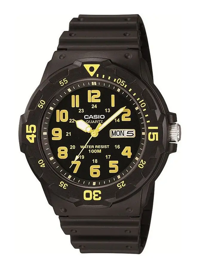 CASIO Men's Resin Digital Wrist Watch MRW-200H-9BVDF - 45 mm - Black
