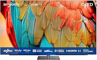 تلفزيون SKYWORTH 77SXF9850 مقاس 77 بوصة OLED TV 4K UHD 3840 X 2160 2.1 HDMI 120 هرتز ذكي (Google TV)