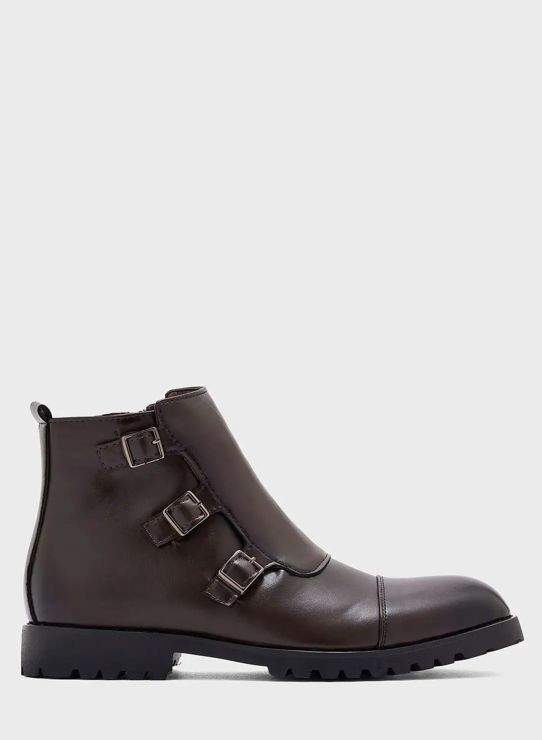 Robert Wood Monk Strap Casual Boots