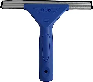 Ettore-17008 8-Inch All Purpose Window Squeegee with Lifetime Silicone Rubber Blade, Blue