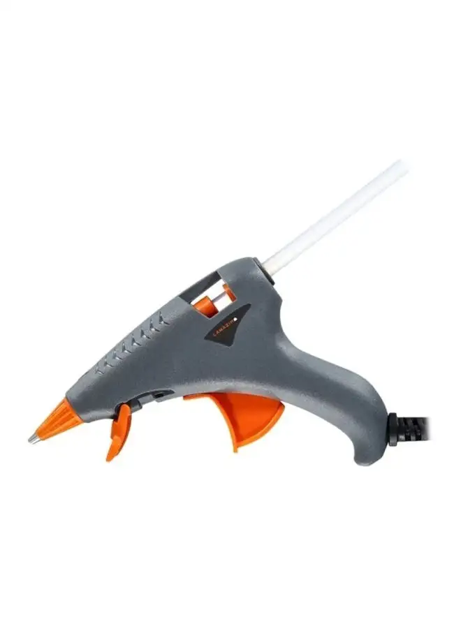 LAWAZIM Mini Hot Glue Gun Grey/Orange