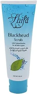 Shifa Blackhead Scrub with Natural herbs for all skin types, 120 ml