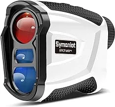 Symaniot Golf Rangefinder, 900 Yards Laser Range Finder with Slope and Vibration, 6.5X Hunting Rangefinder with Magnet and USB Charging