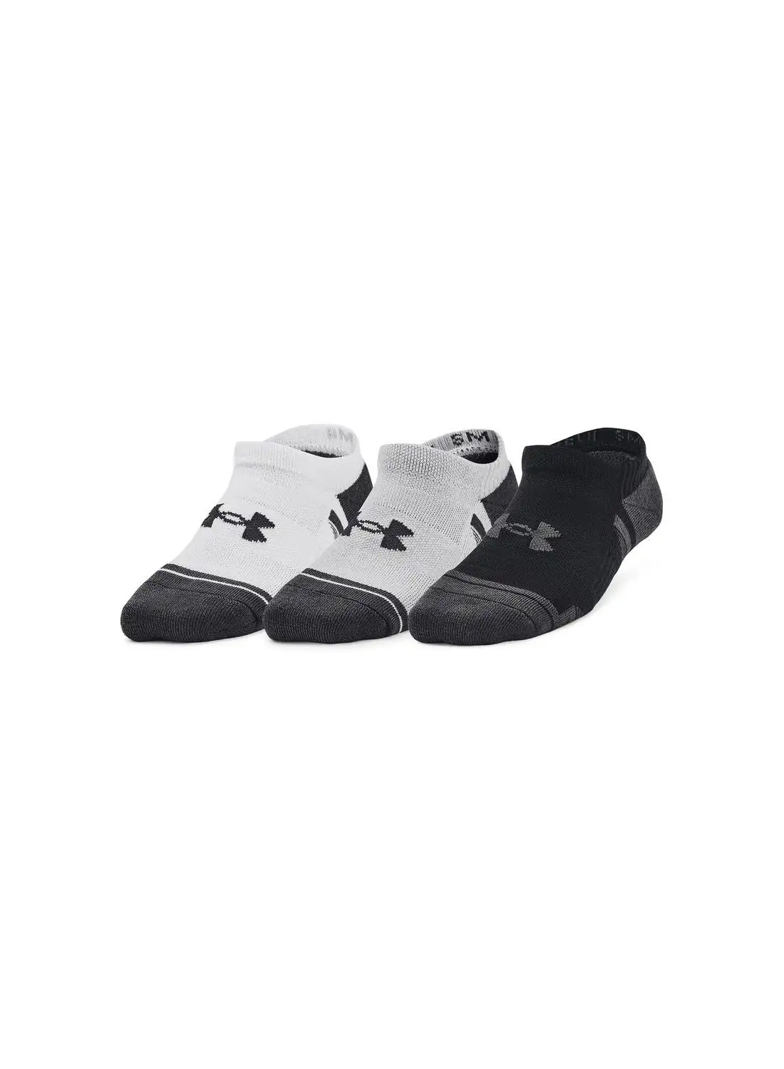 UNDER ARMOUR Kids' Performance Tech No Show Socks (Pack Of 3)