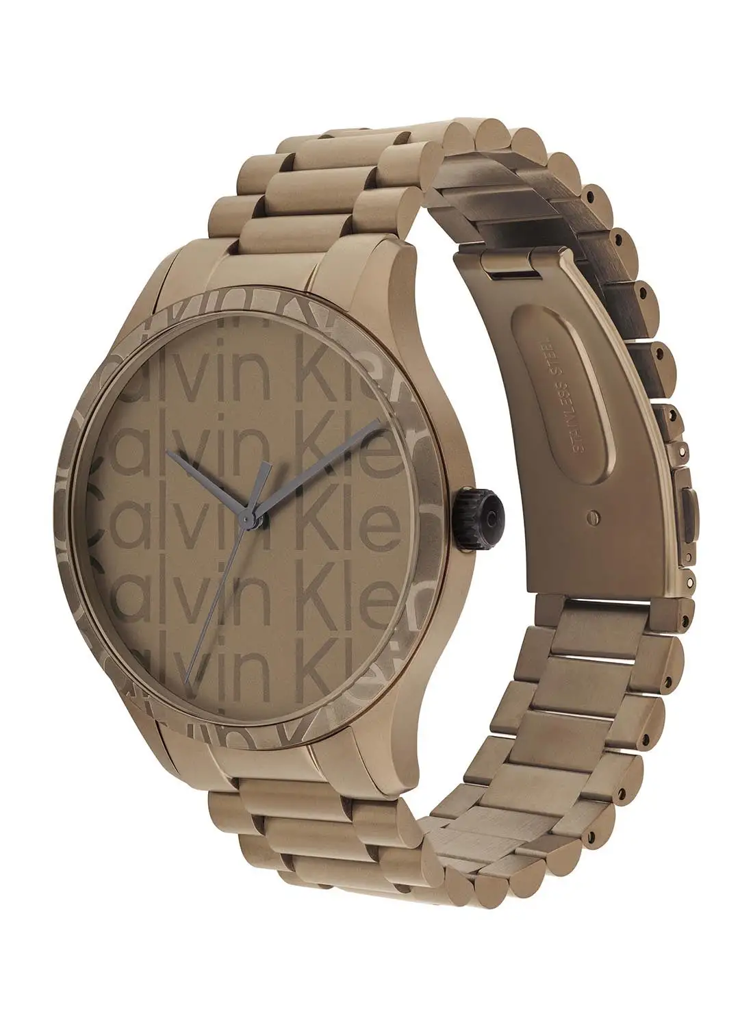CALVIN KLEIN Unisex Analog Round Shape Stainless Steel Wrist Watch 25200343 - 42 Mm