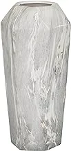 Deco 79 Contemporary Ceramic Vase, Ideal Shelf Décor, Table Décor, Bookshelf, Mantle, Entryway, 6