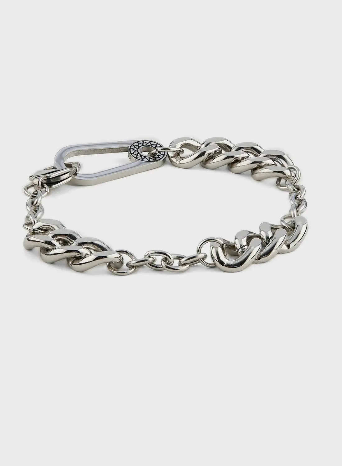 Robert Wood Stainless Steel Chunky Chain Bracelet