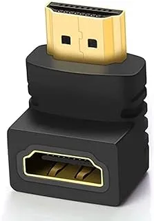 Taimi HDMI Coupler Male to Female Port Right Angle 90 Degree Adapter
