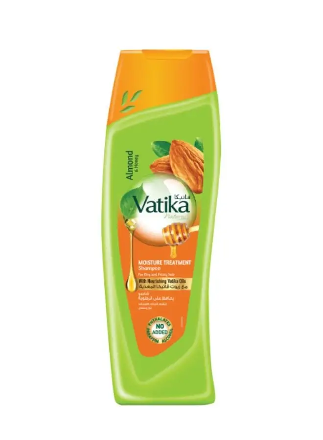 Dabur Moisture Treatment Shampoo Enriched With Almond And Honey For Dry And Frizzy Hair 200ml