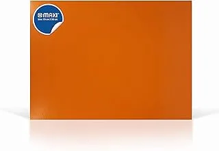 Maxi Foam Board 70X50 Orange,Suitable for Presentations, School, Office and Art Projects