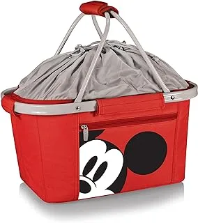 Disney Classics Mickey Mouse Metro Basket Collapsible Cooler, Red