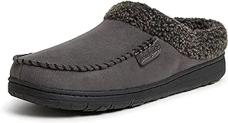 Dearfoams Indoor/Outdoor Breathable Memory Foam Clog With Whipstich Offered in Wide Widths mens Slipper