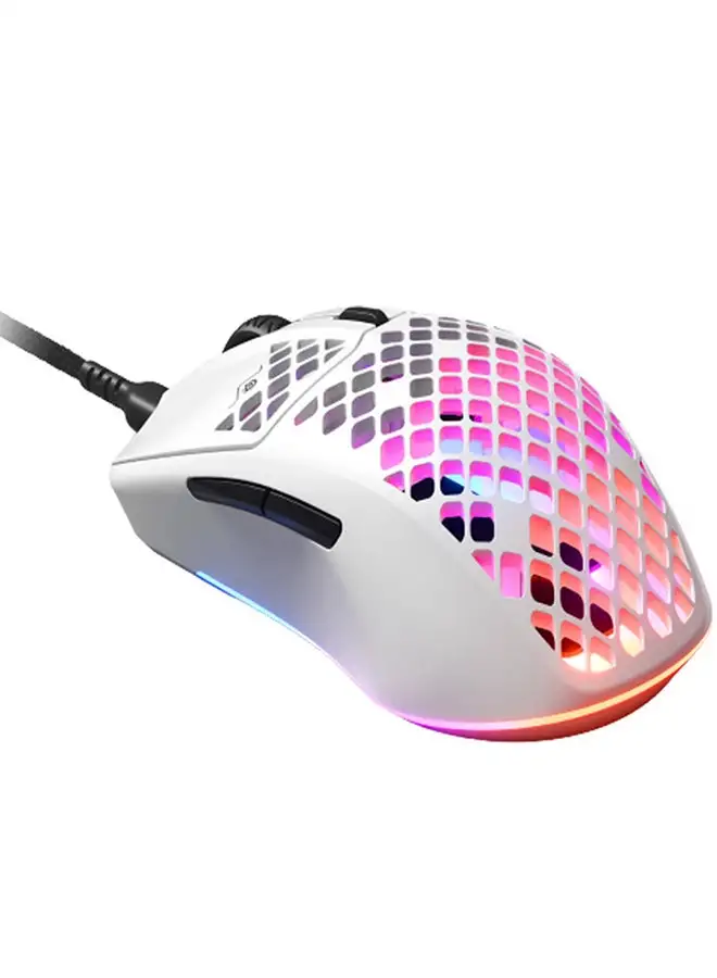 steelseries SteelSeries Aerox 3 (2022) - Super Light Gaming Mouse - 8,500 CPI TrueMove Core Optical Sensor - Ultra-lightweight, Water Resistant Design