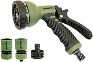 Beorol Garden 9 Working Mode Spray Gun with Adaptor and Connector Set