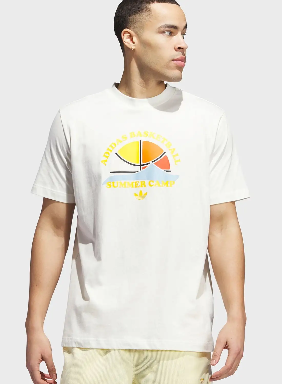 adidas Originals Basketball Short Sleeve T-Shirt