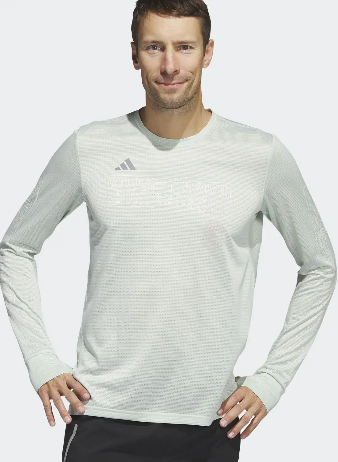 Adidas Run For The Oceans Long Sleeve T-Shirt