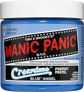 مانيك بانيك - بلو انجل باستيل كلاسيك كريم نباتي خالٍ من القسوة صبغة شعر زرقاء شبه دائمة 118 مل