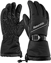 Naturehike GL03 Outdoor Ski Gloves, X-Large/XX-Large, Black