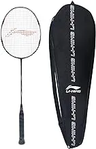 Li-Ning SS 8 G5 Badminton Racket, Black/Orange/Silver