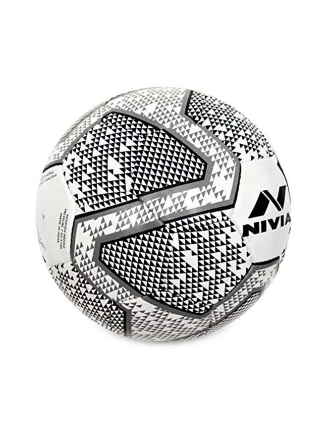Nivia Black And White Football - Size 5