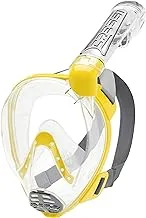 Cressi Duke Full Face Mask - Integral Mask Great Vision Snorkeling with Dry Tube