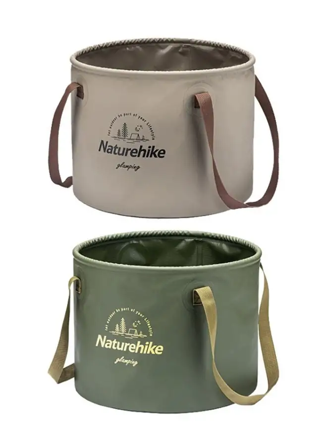 Naturehike Foldable Round Bucket Army Green/10L