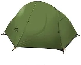 Naturehike cycling Ultralight 1 man tent + mats-20D Forest green + mats