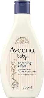 Aveeno Baby Soothing Relief Emollient Wash, 250 ml