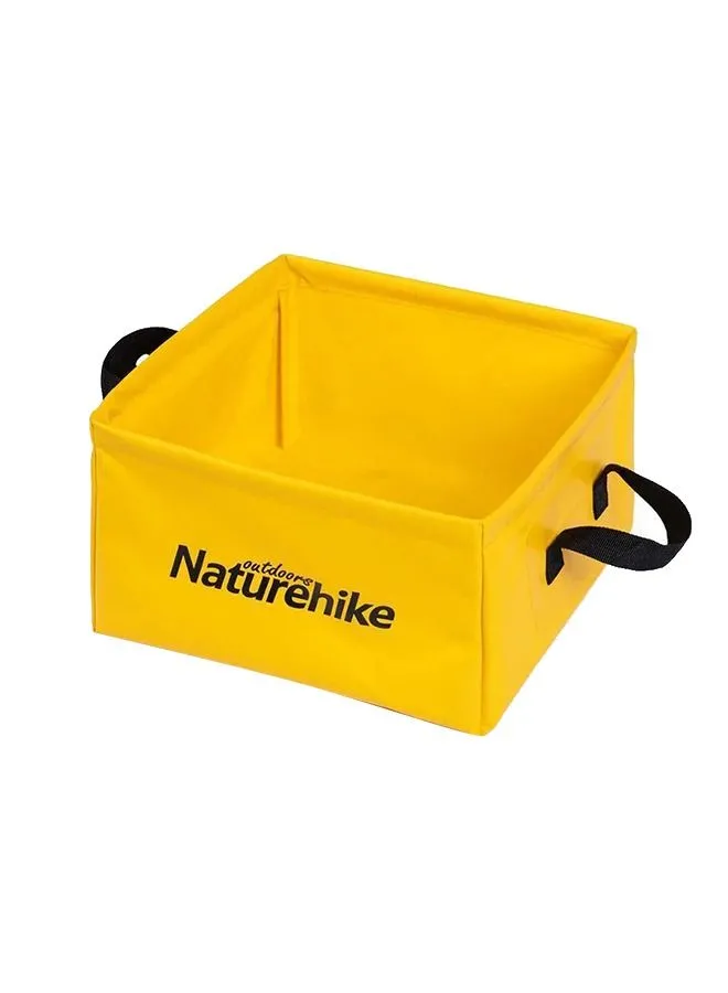 Naturehike H030 Foldable Square Bucket Yellow